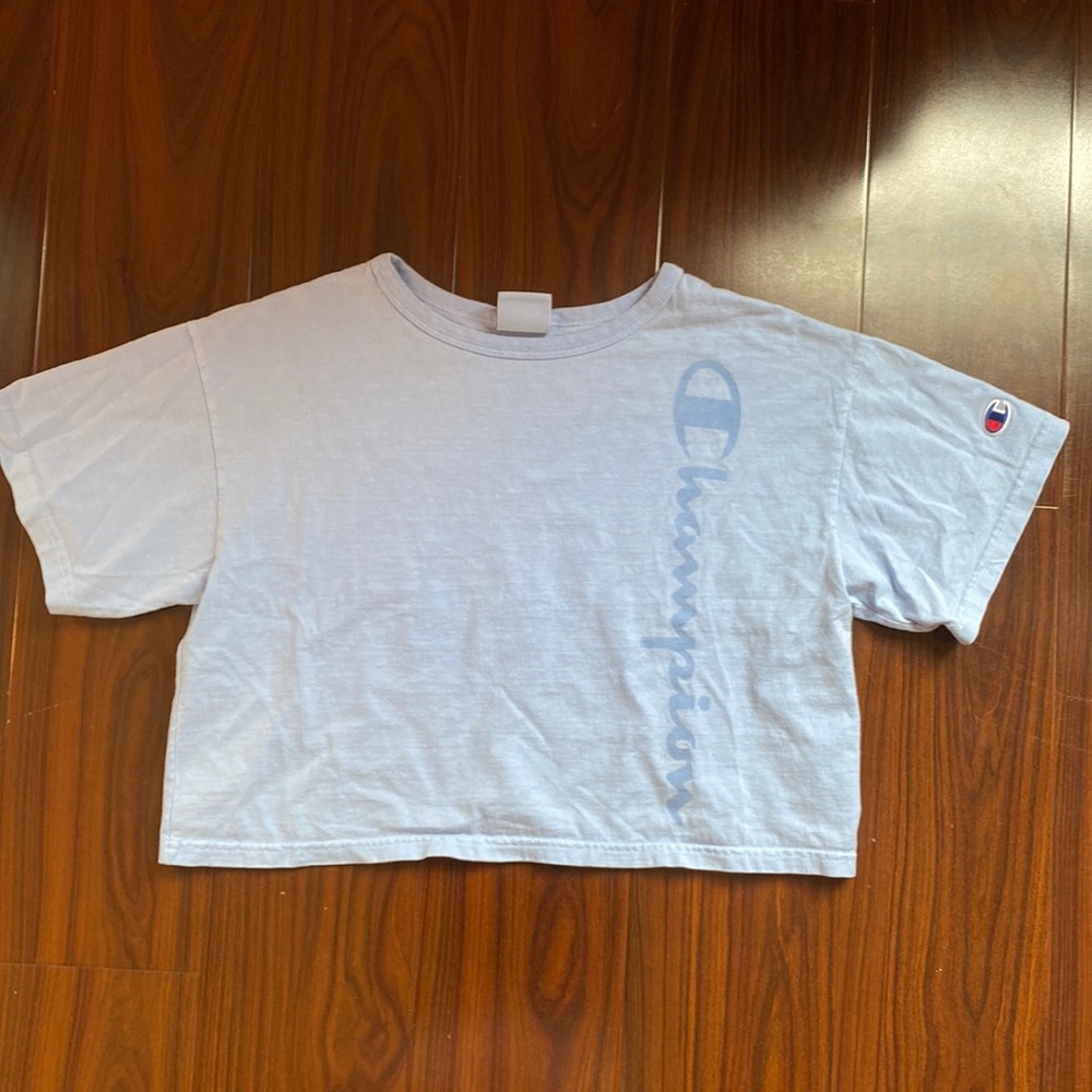 Champion cropped T shirt